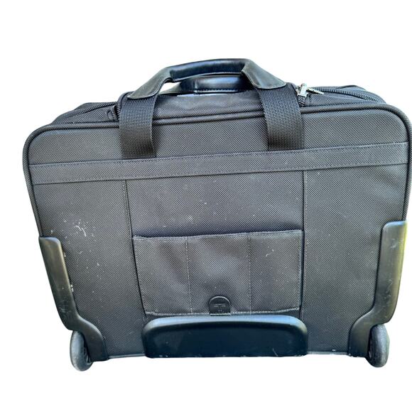 TUMI Alpha Deluxe Wheel Rolling Expandable Carry On 26103D4 Ballistic Nylon 17" - Picture 1 of 12